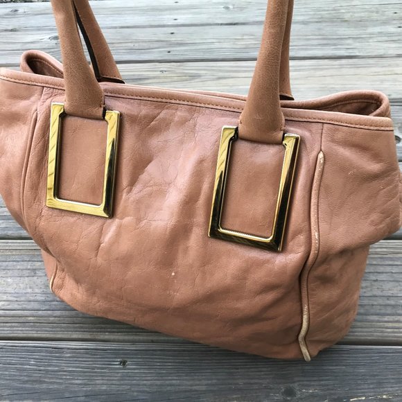 Authentic Chloe Women Shoulder Bag Etel Handbag Br - Picture 2 of 8